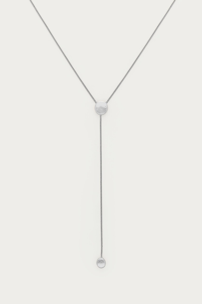 Bold minimalistische Y-Kette mit Punkten