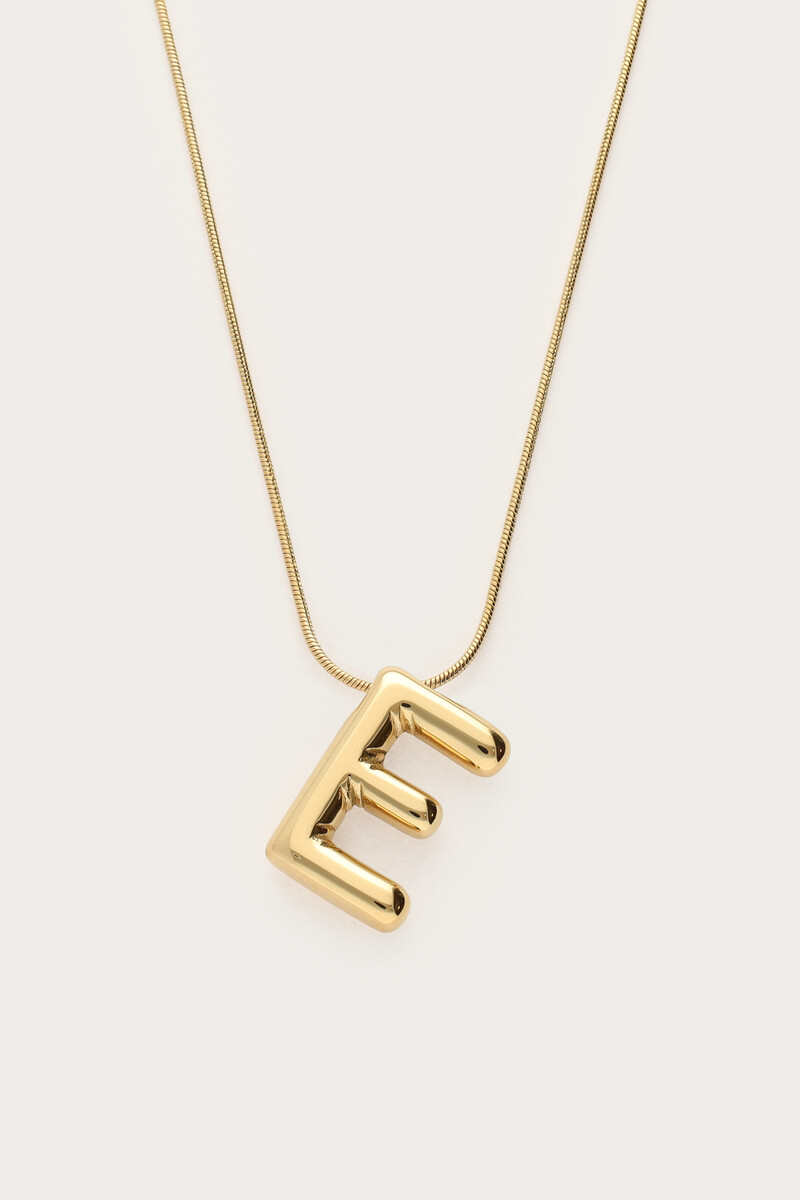 Collier initiale lettre ballon My Jewellery Doré One size femme