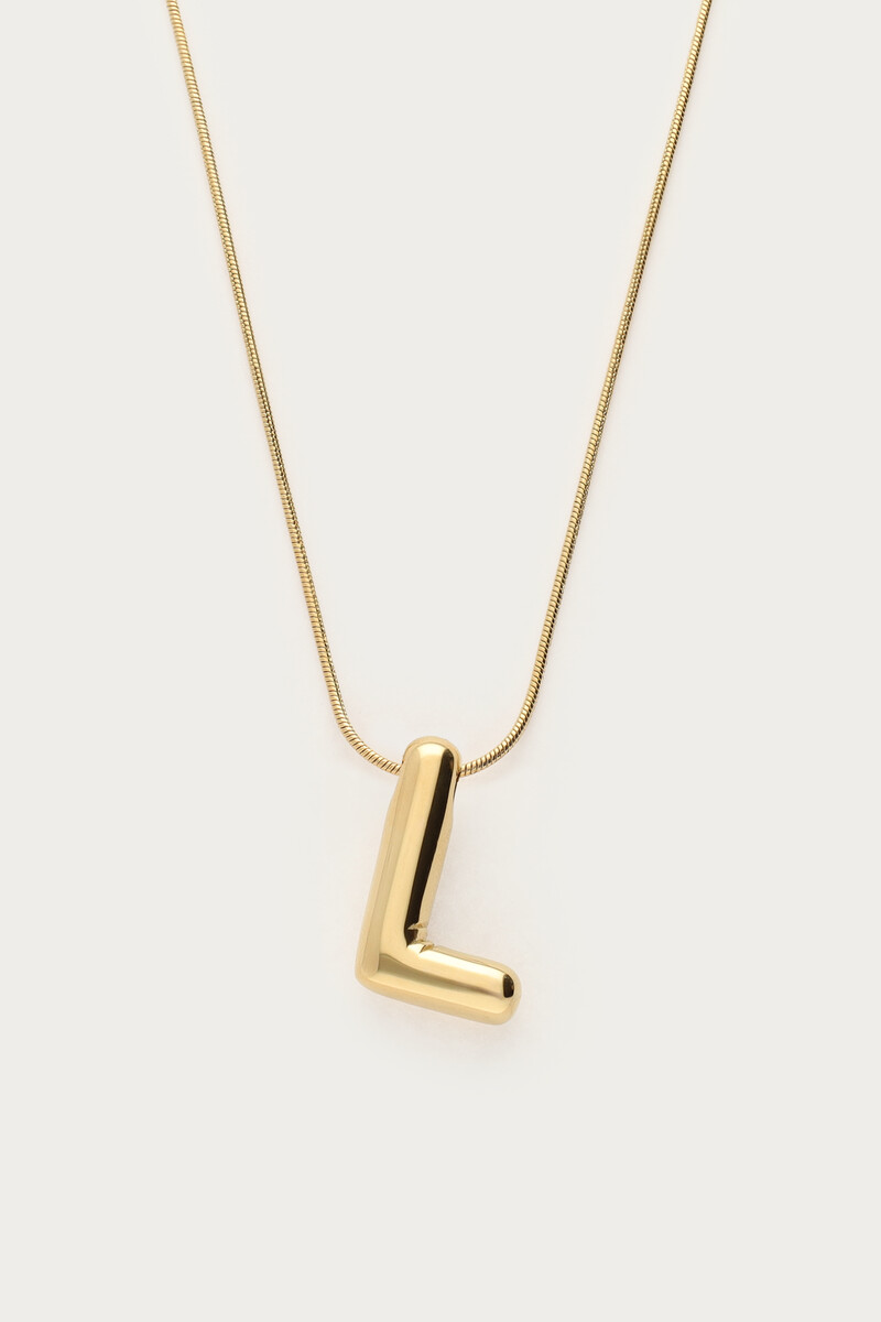 Collier initiale lettre ballon My Jewellery Doré One size femme