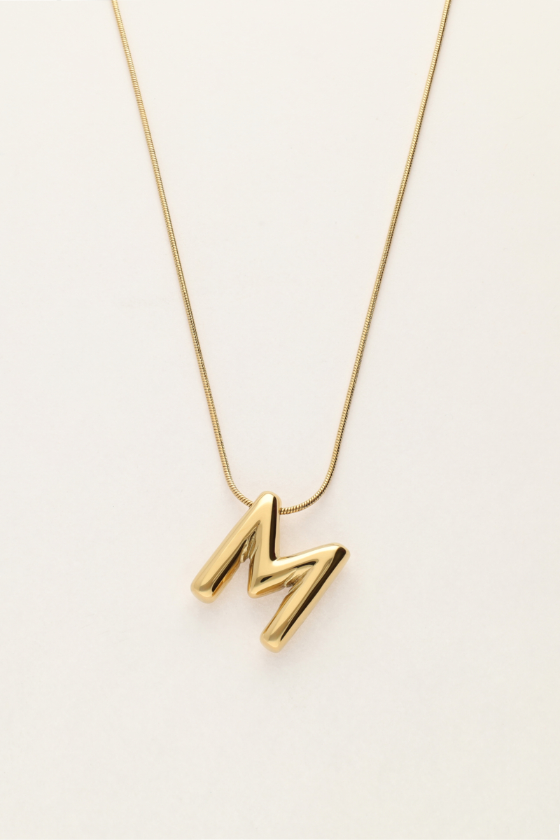 Bold necklace with initial | My Jewellery