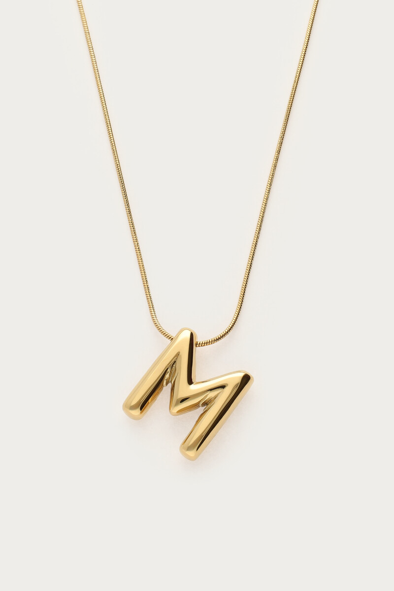 Bold necklace with initial | My Jewellery
