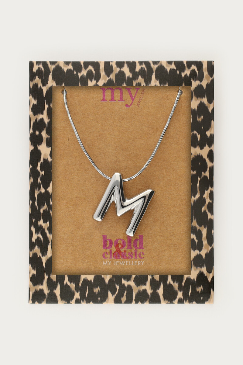 Bold necklace with initial | My Jewellery