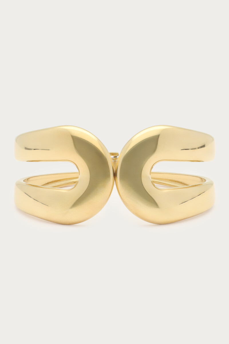 Bold open statement bangle