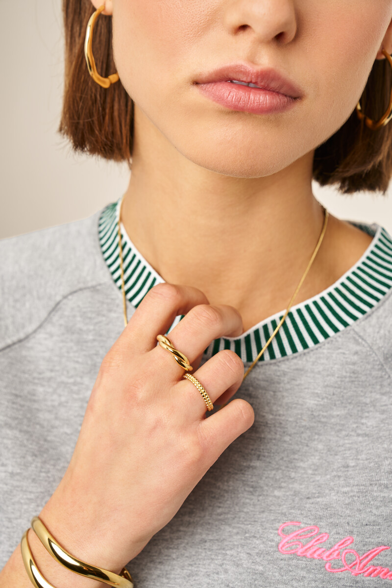 Bold ring with twist | My Jewellery