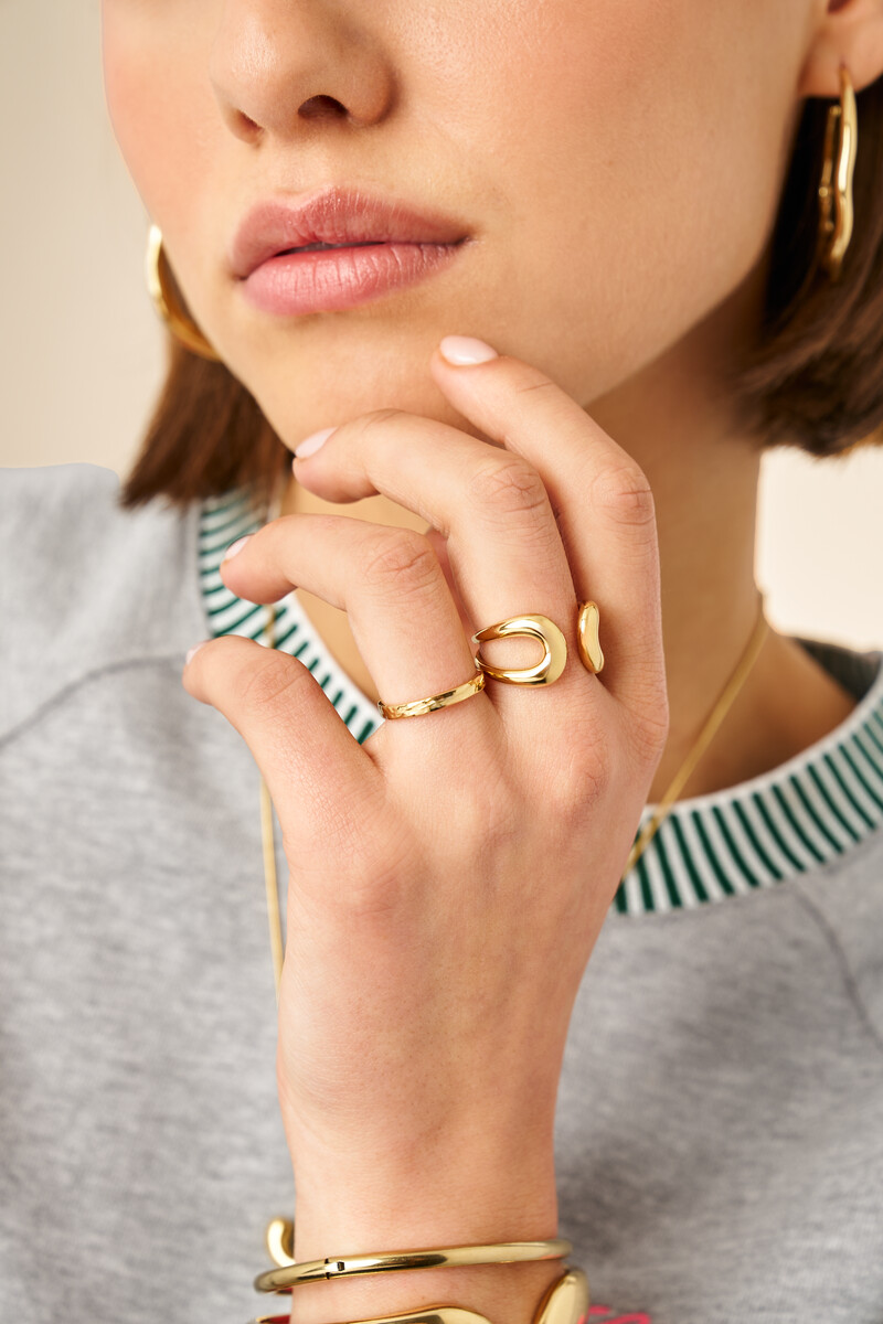 Bold ring open U | My Jewellery