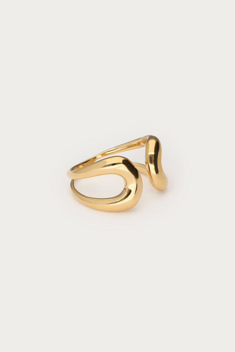 Bold ring open u | My jewellery