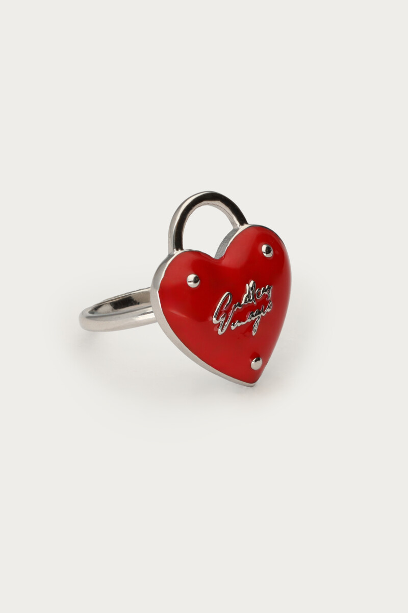 Bold red heart ring | My Jewellery