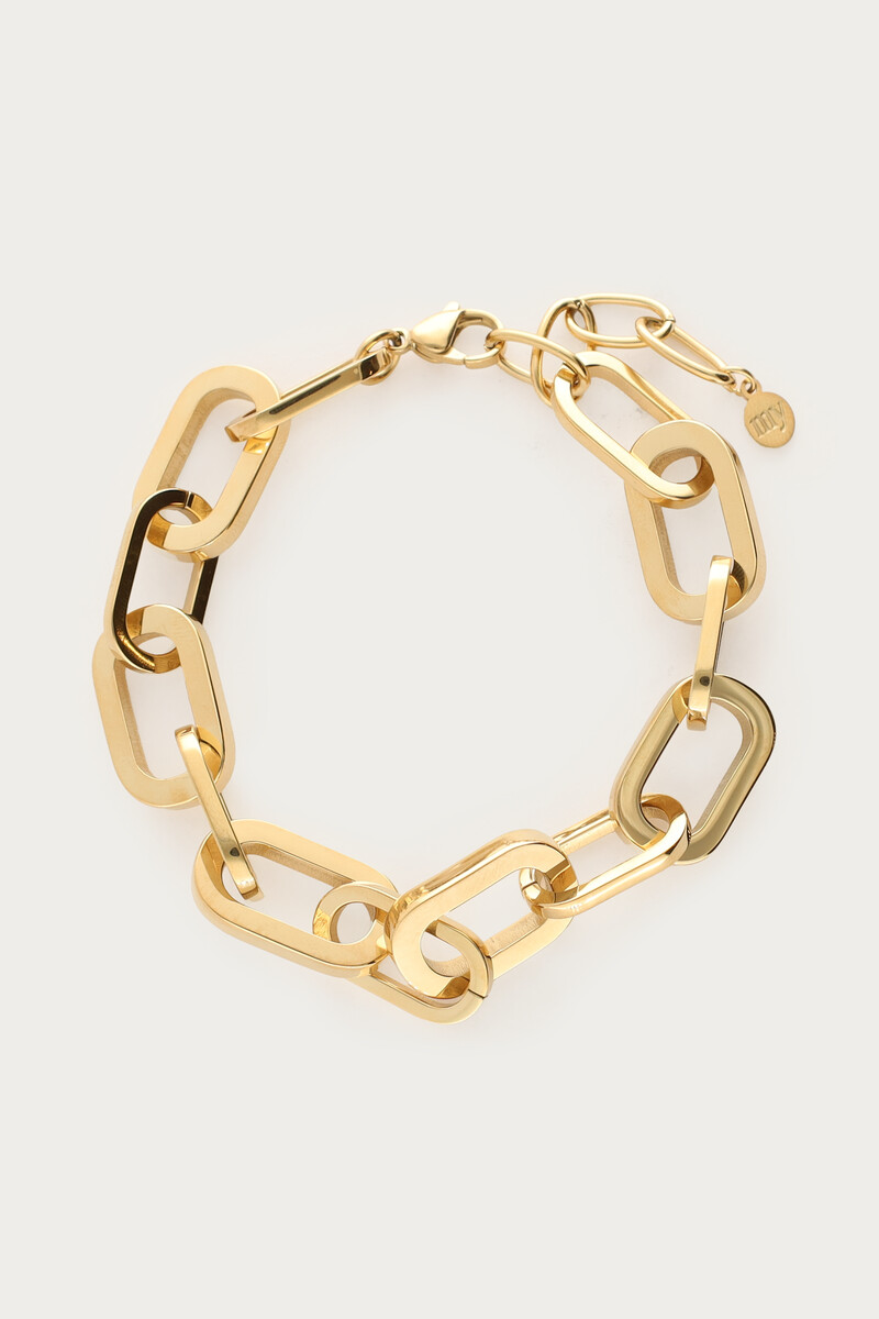 Bold statement schakelarmband