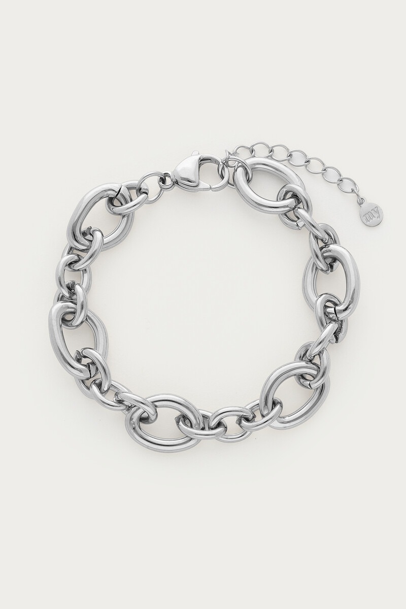 Bold Statement Chain Bracelet in Pink | My Jewellery