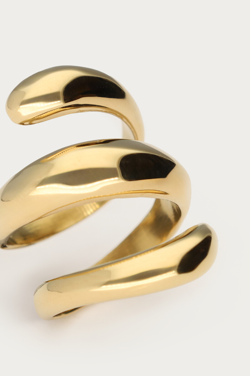 Bold statement spiral ring | My Jewellery