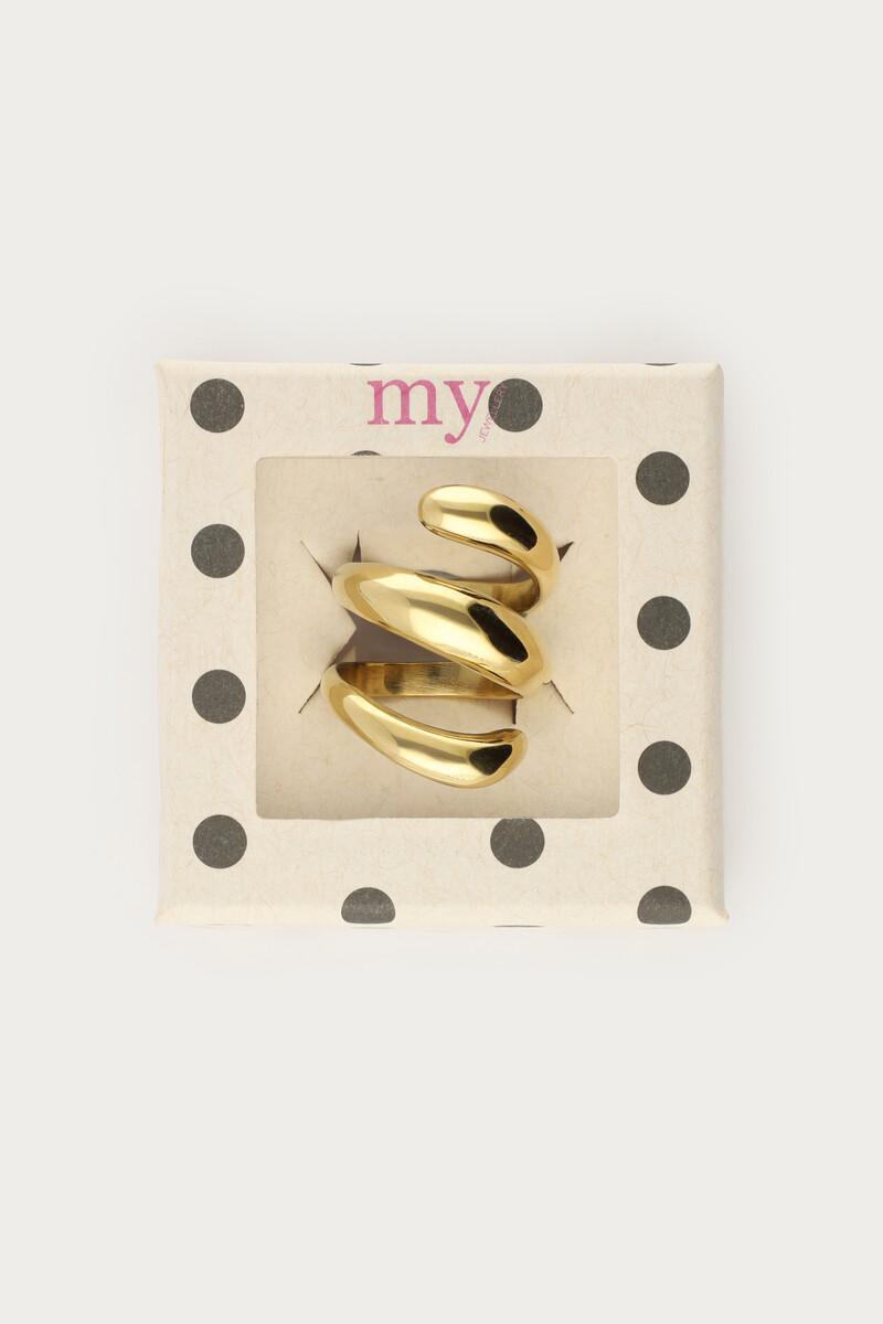 Bold statement spiral ring | My Jewellery