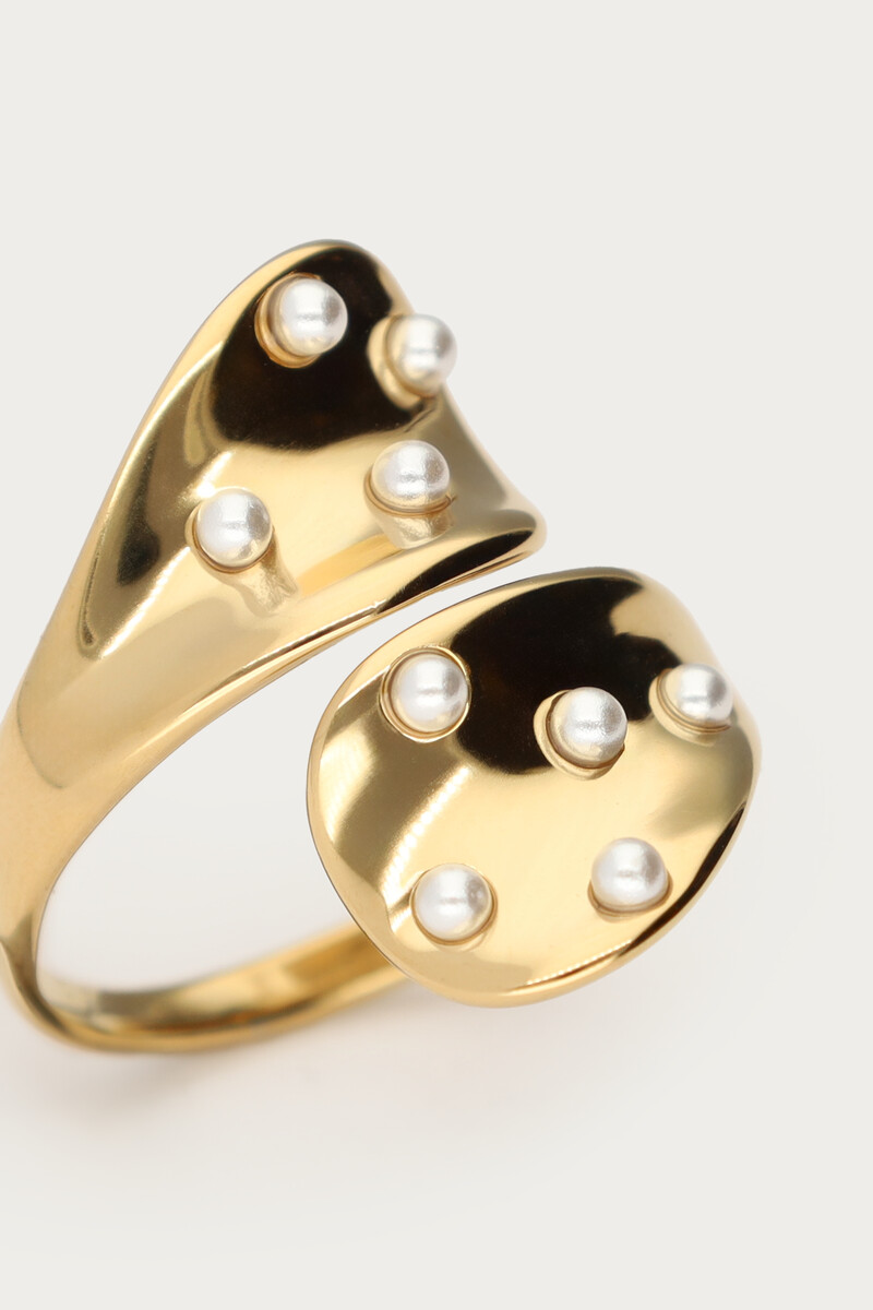 Bold wrap ring with mini | My Jewellery