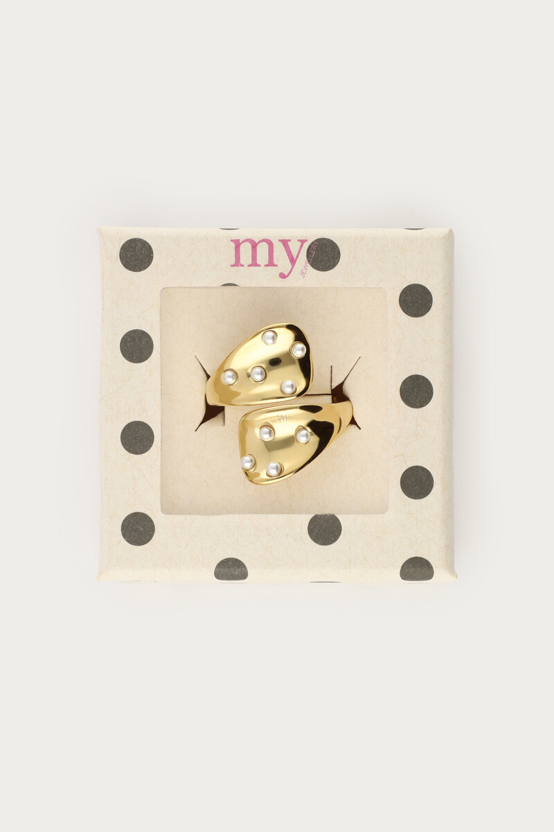 Bold wrap ring with mini | My Jewellery