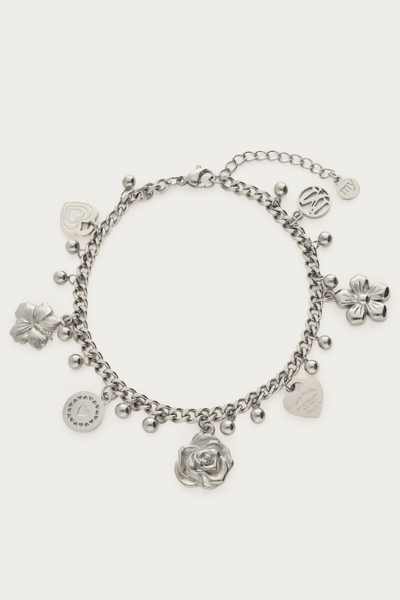 Botanical bracelet with candy flowers | My Jewellery