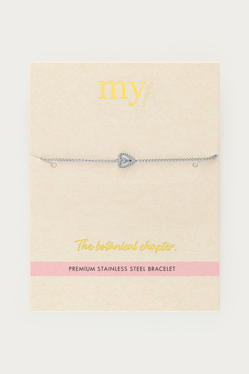 Botanical bracelet with heart | My Jewellery
