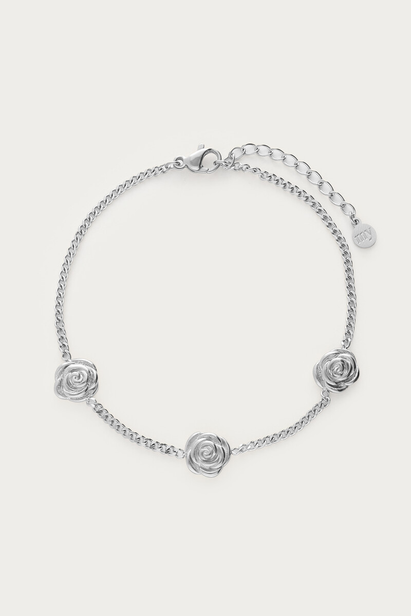 Botanical bracelet with three roses | My Jewellery