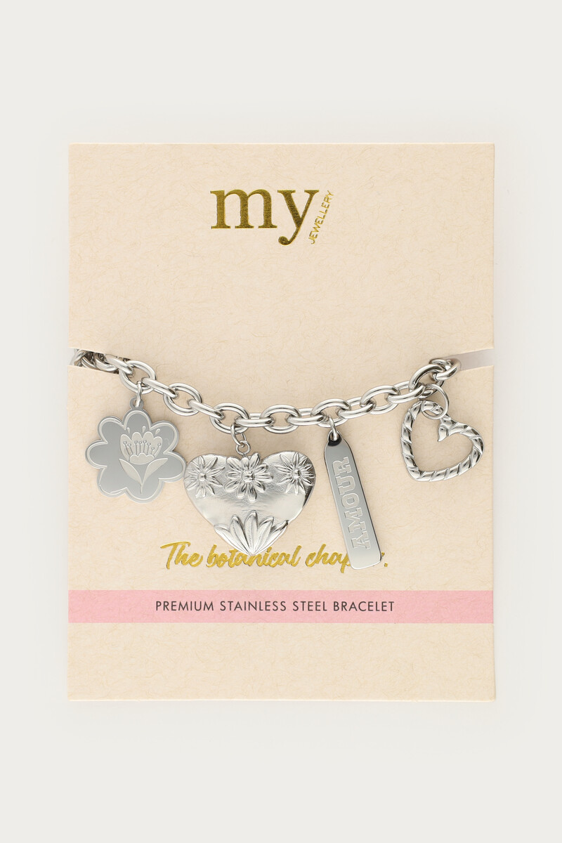 Botanical charm bracelet "art of summer" | My Jewellery
