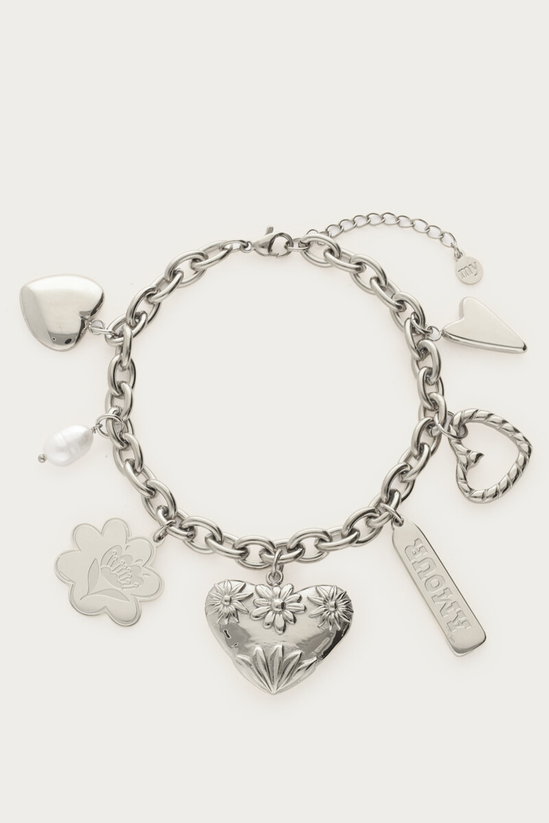 Botanical charm bracelet "art of summer" | My Jewellery
