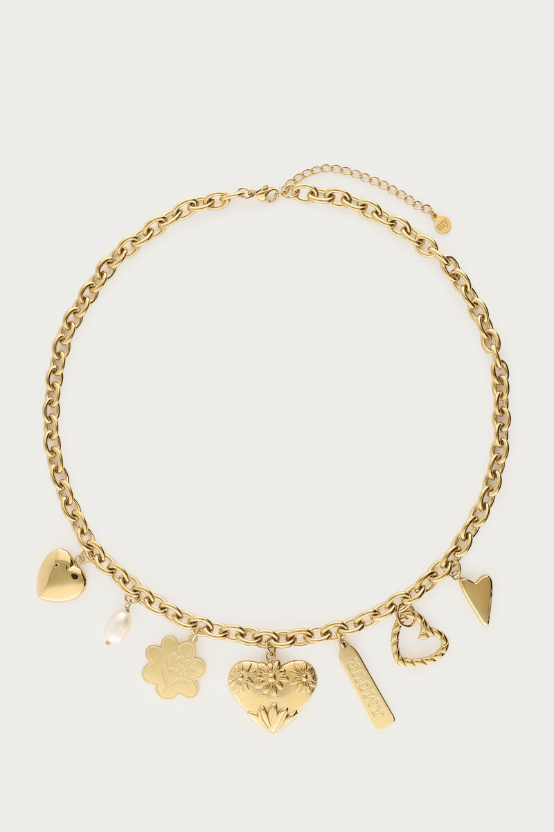 Botanical charm necklace "art of summer" | My Jewellery