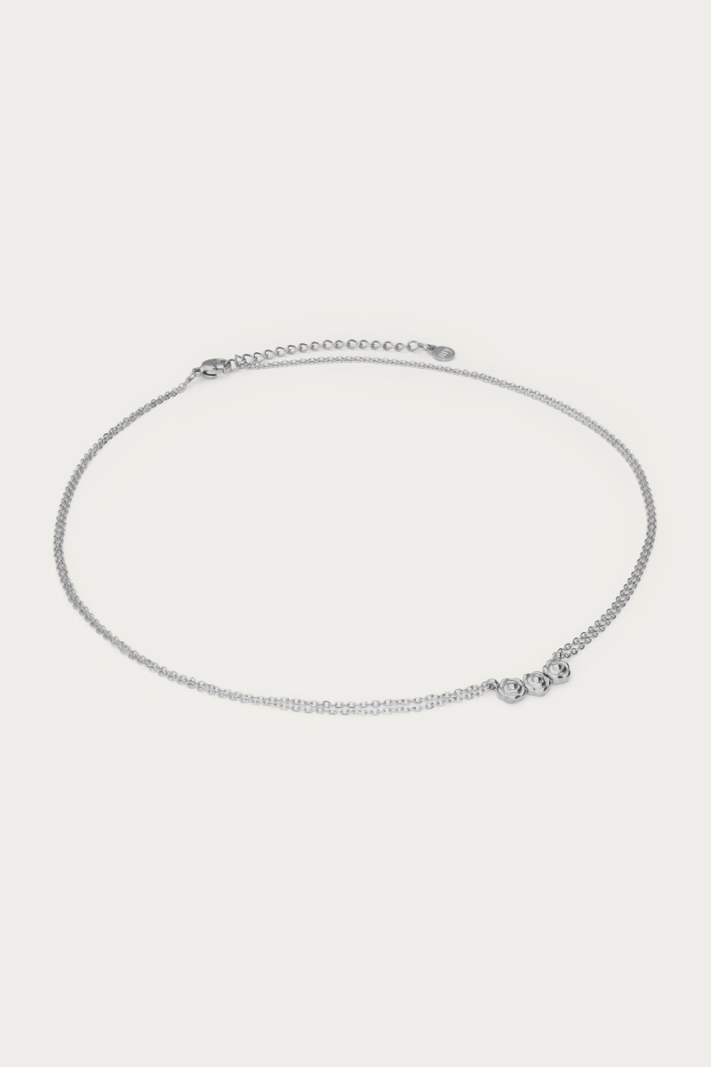 Botanical double necklace with roses | My Jewellery