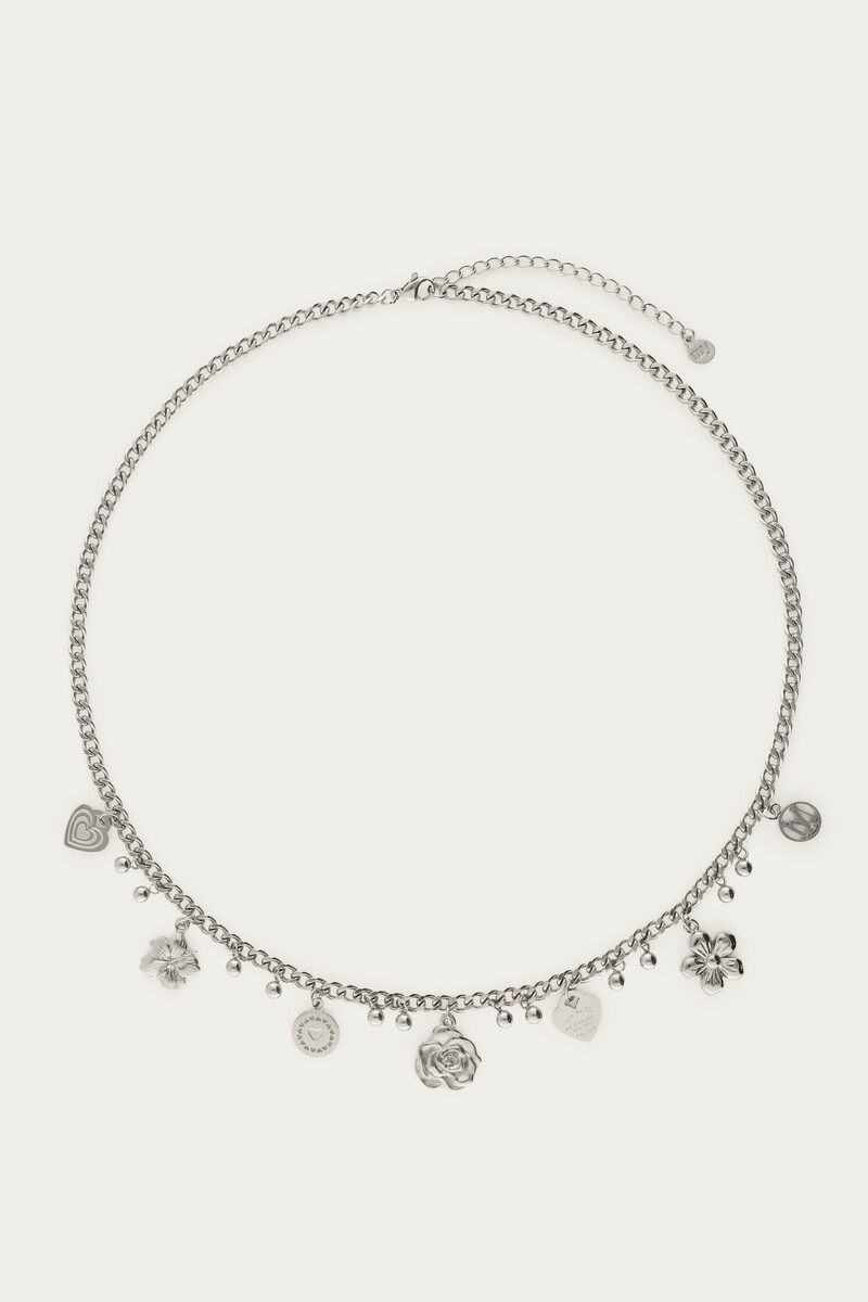 Botanical necklace with candy flowers | My Jewellery