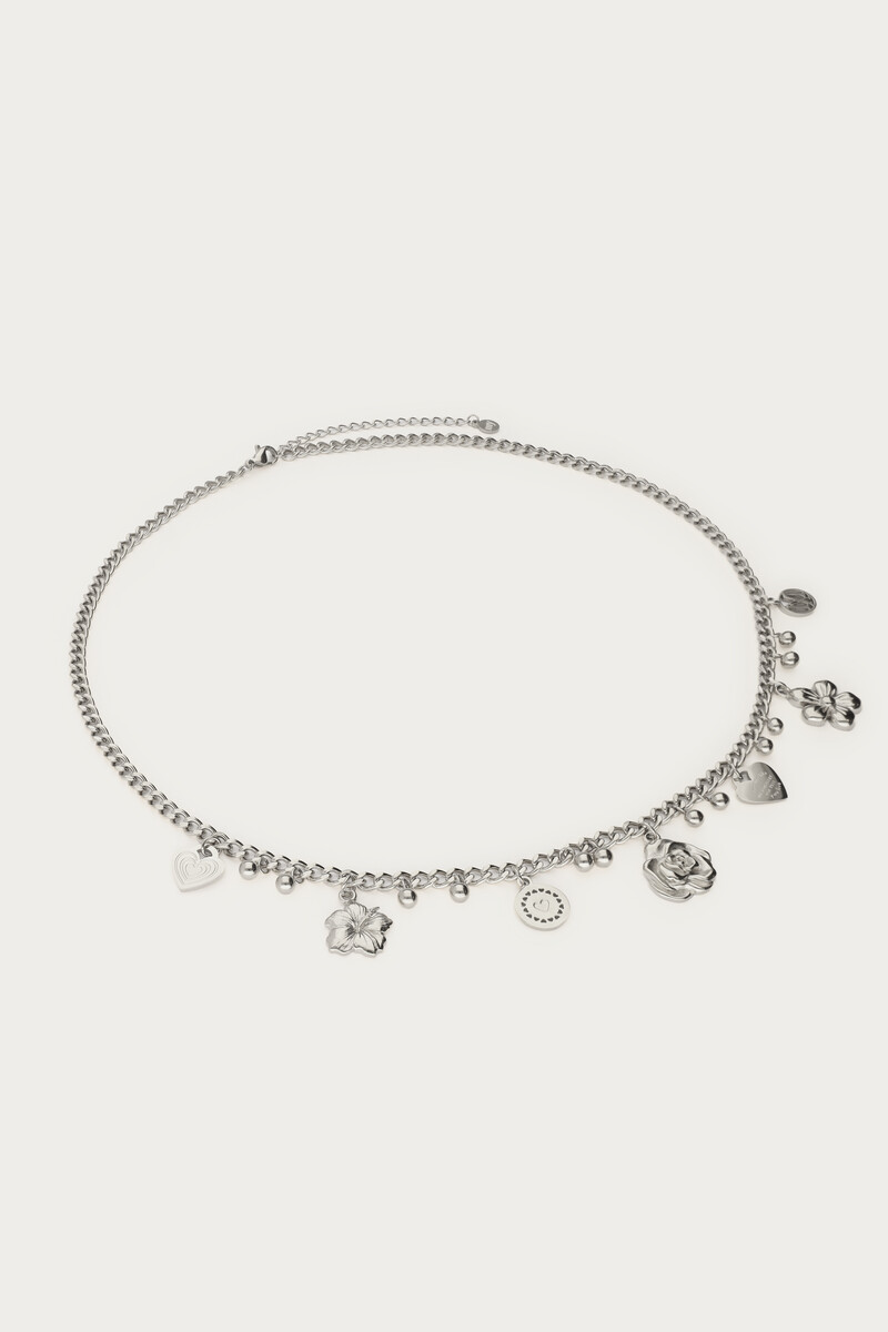 Botanical necklace with candy flowers | My Jewellery