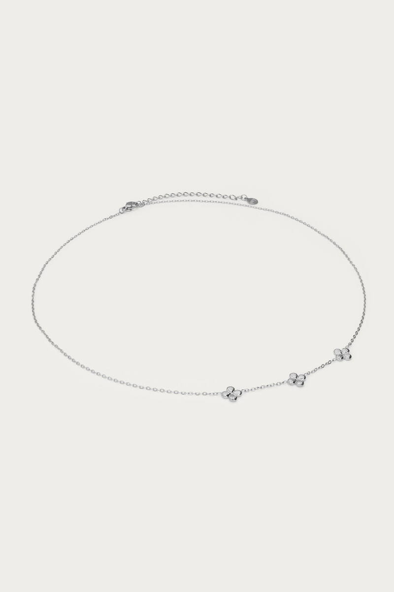 Botanical necklace with clover flowers | My Jewellery