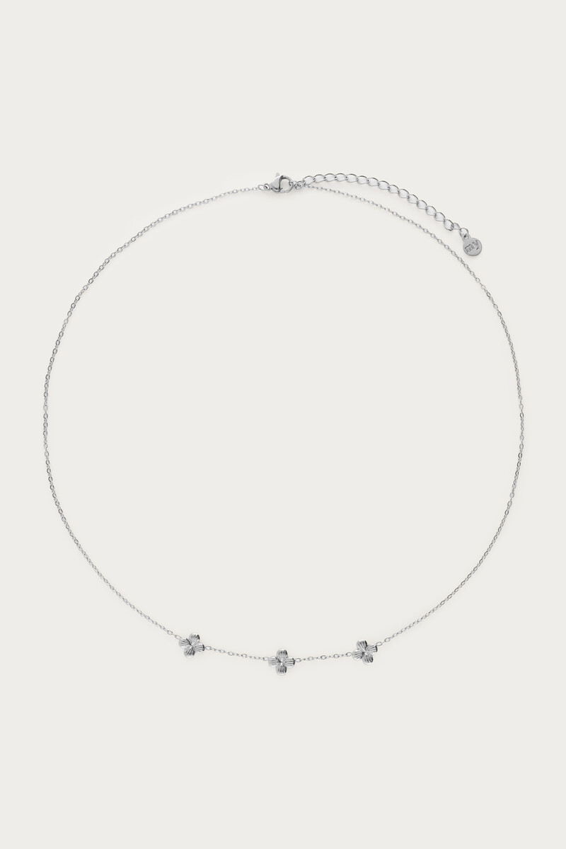 Botanical necklace with clover flowers | My Jewellery