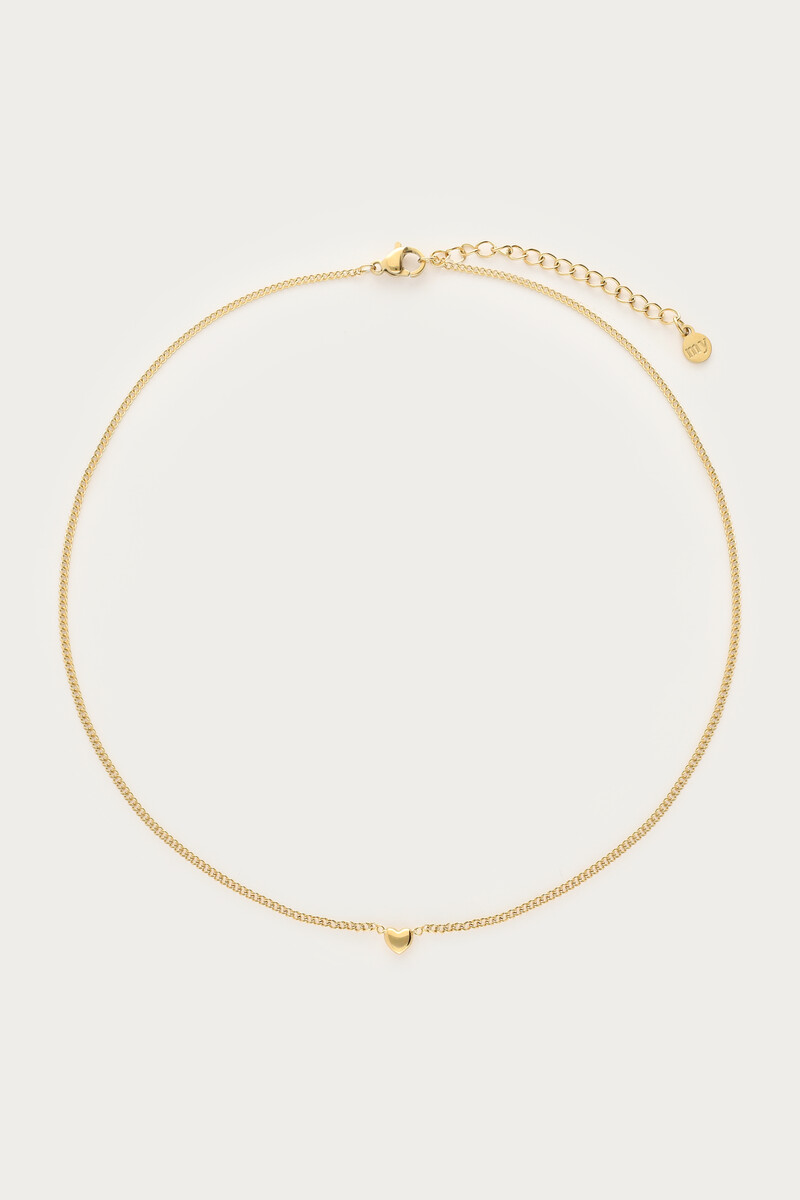 Botanical ketting met fijn hartje