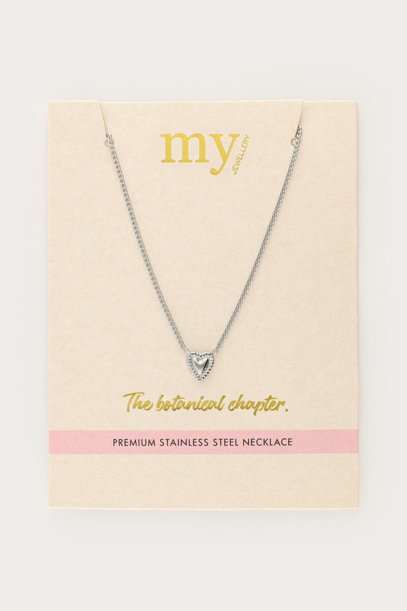 Botanical necklace with heart | My Jewellery