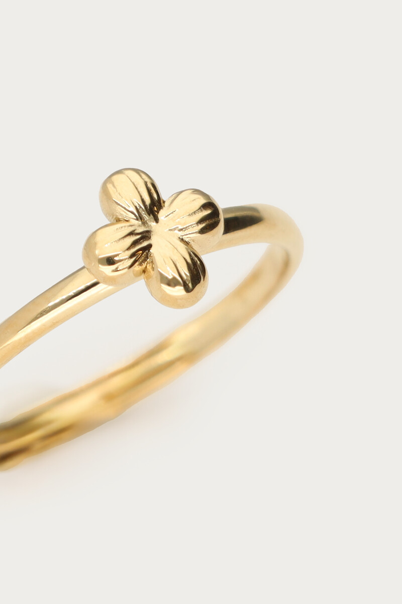 Botanical ring with clover | My Jewellery