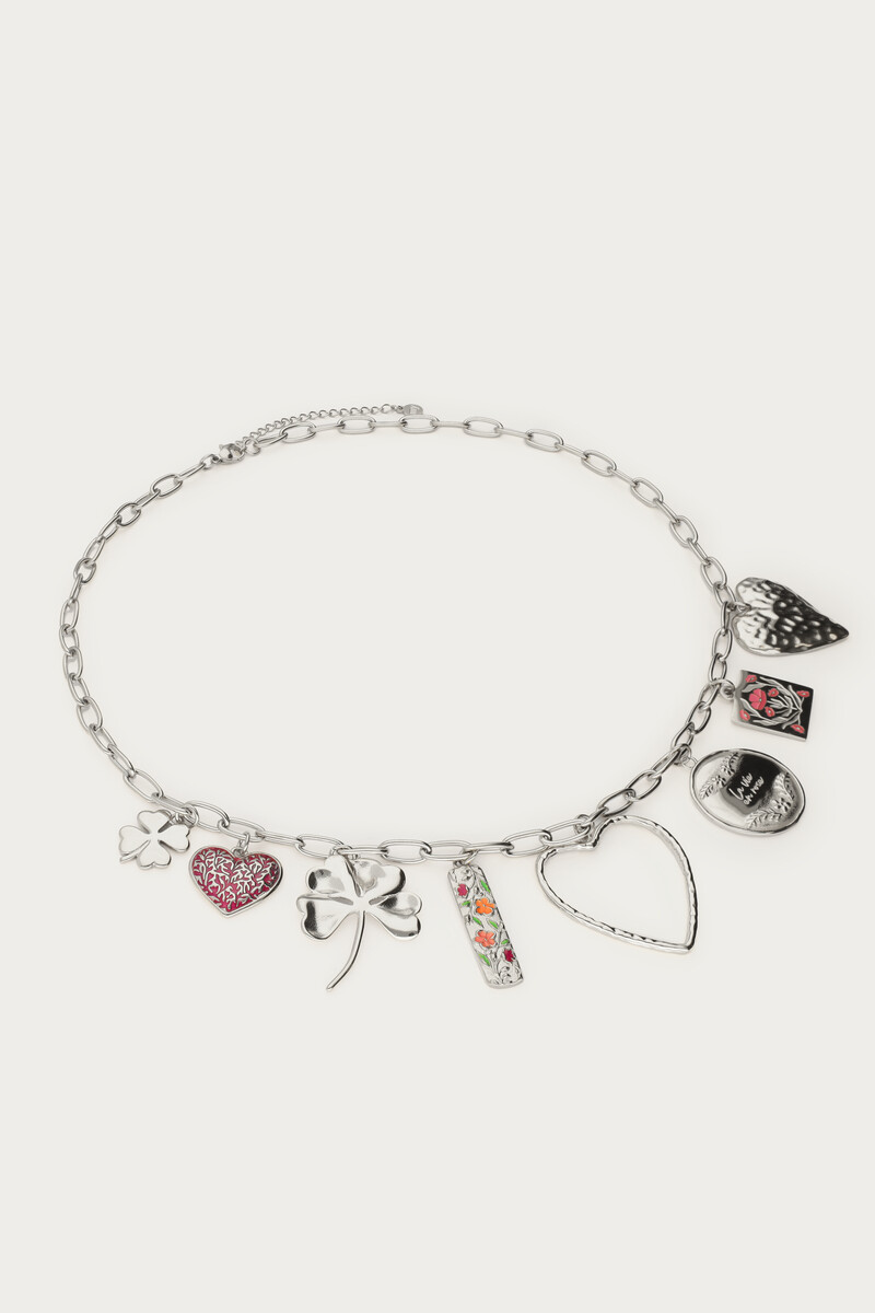 Botanical statement charm necklace | My Jewellery