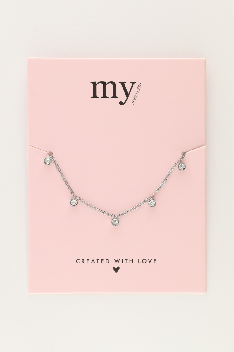 Bracelet five rhinestones | My Jewellery