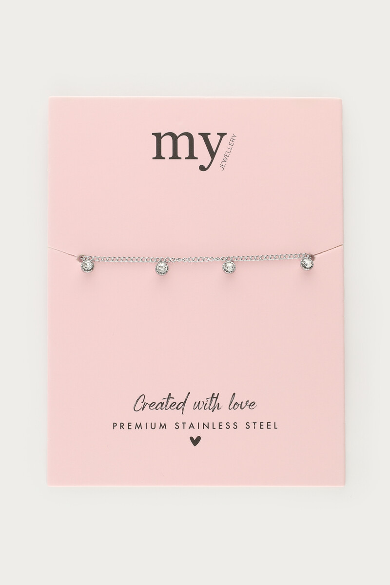 Bracelet five rhinestones | My Jewellery