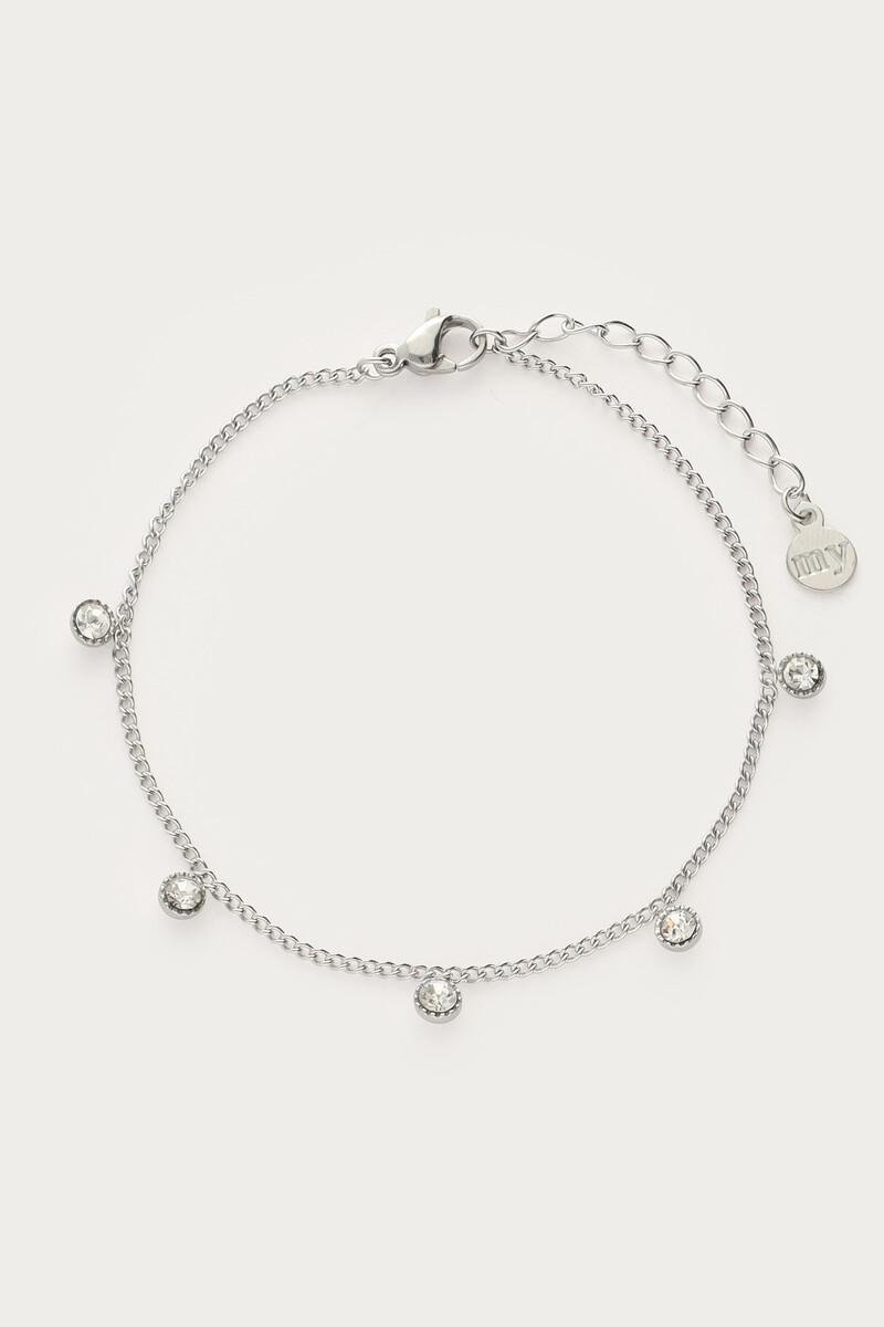 Bracelet five rhinestones | My Jewellery