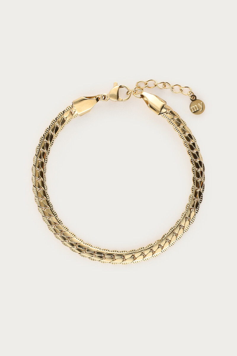Bracelet flat link | My Jewellery