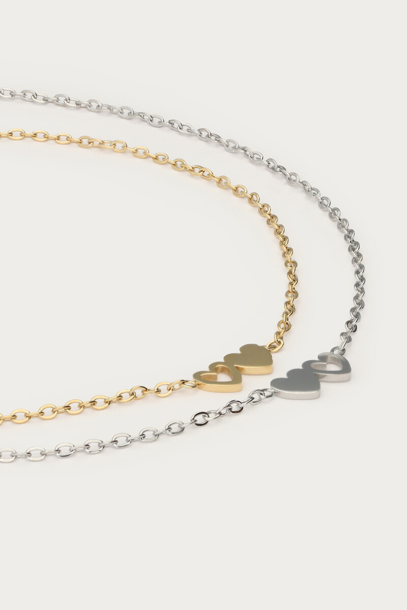 Bracelet set two hearts | My Jewellery
