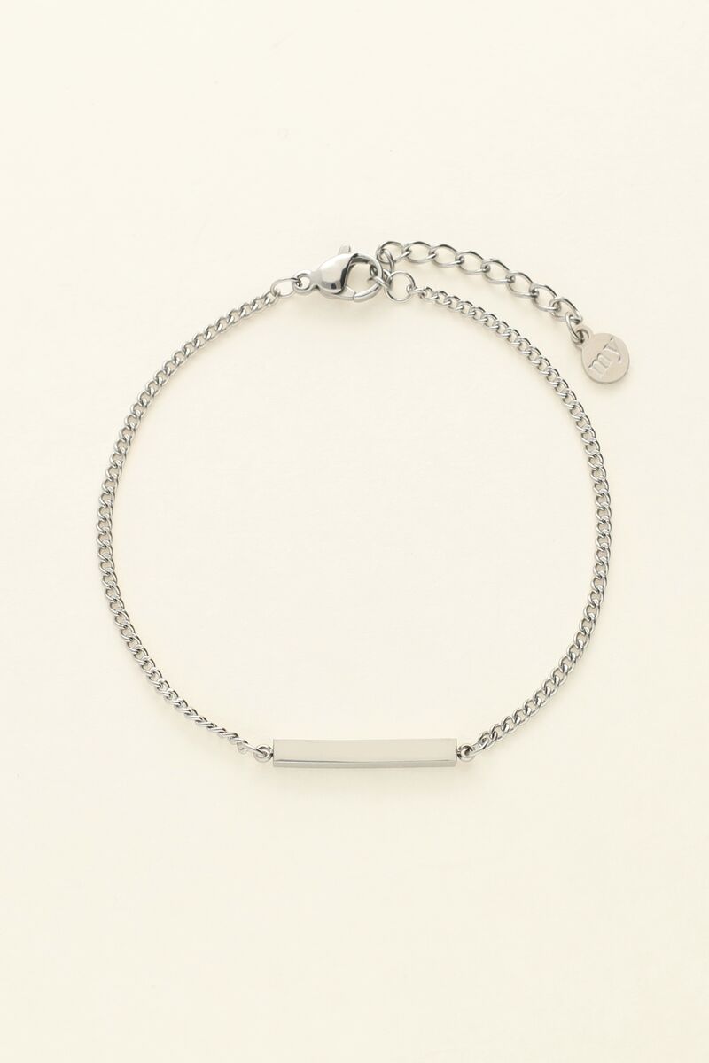 Armband met balkje