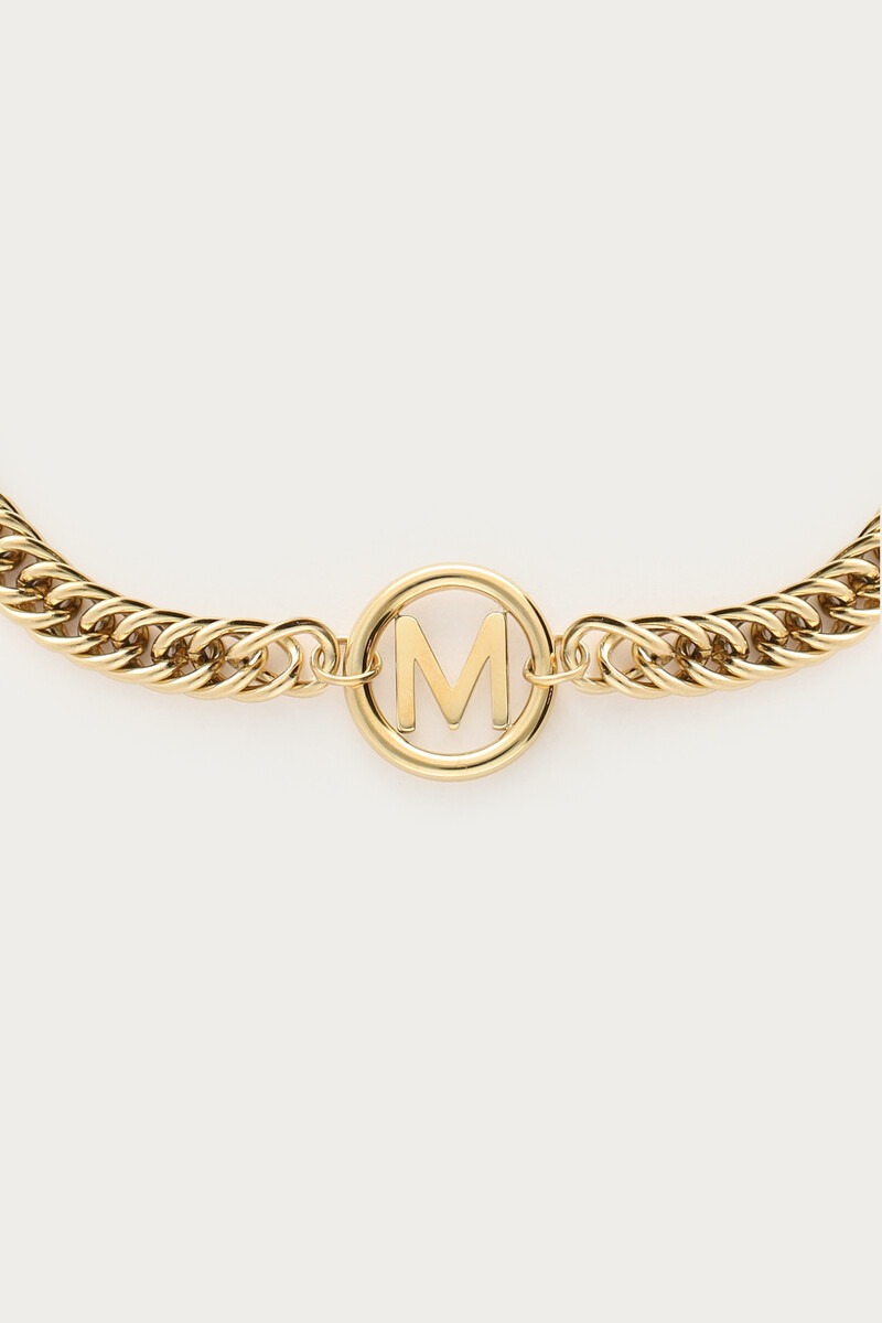 Bracelet with chunky initials | My Jewellery