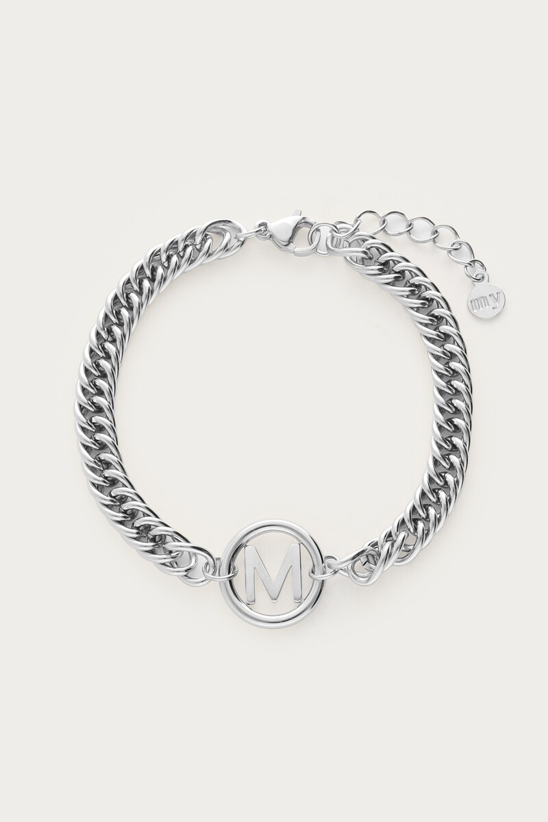 Bracelet with chunky initials | My Jewellery