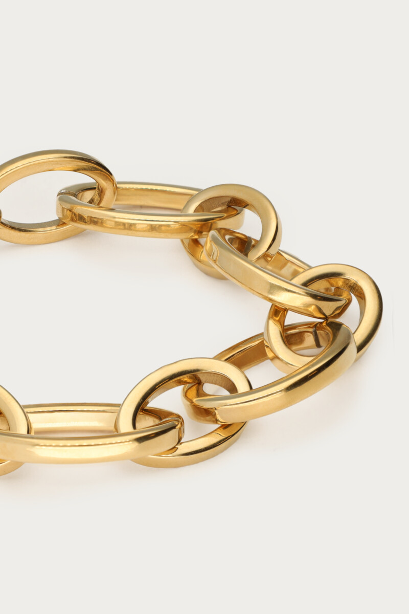 Bracelet with chunky oval links | My Jewellery