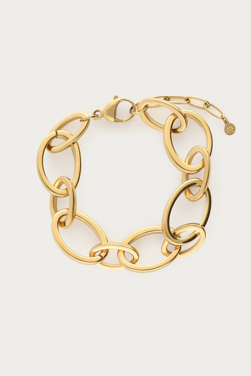 Bracelet with chunky oval links | My Jewellery