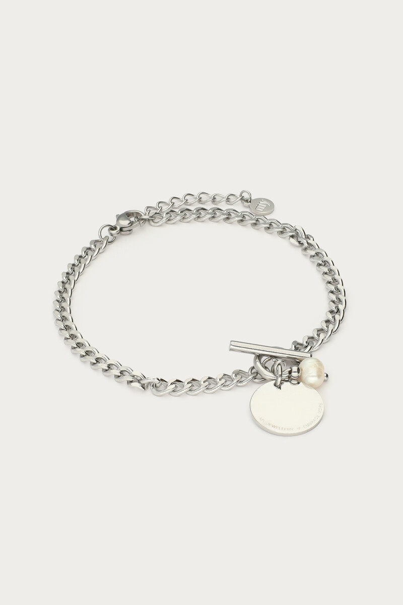 Bracelet with coin & pearl | My Jewellery