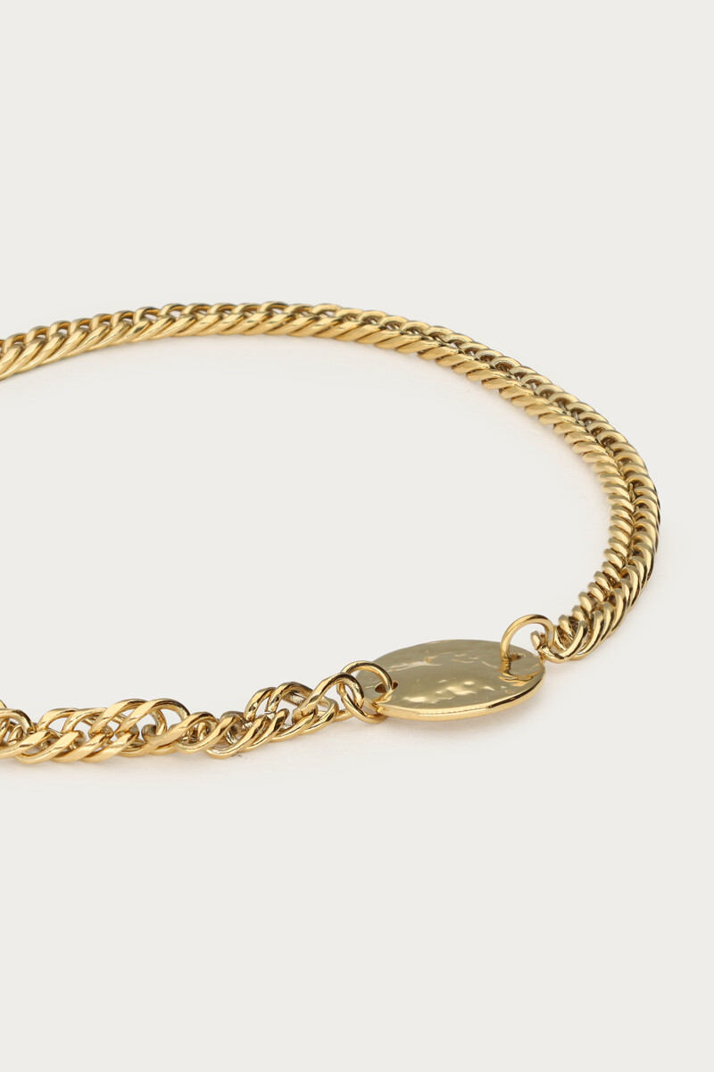 Bracelet with coin & links | My Jewellery