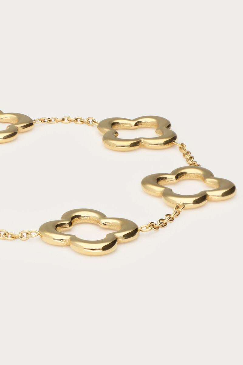 Bracelet with five clovers | My Jewellery