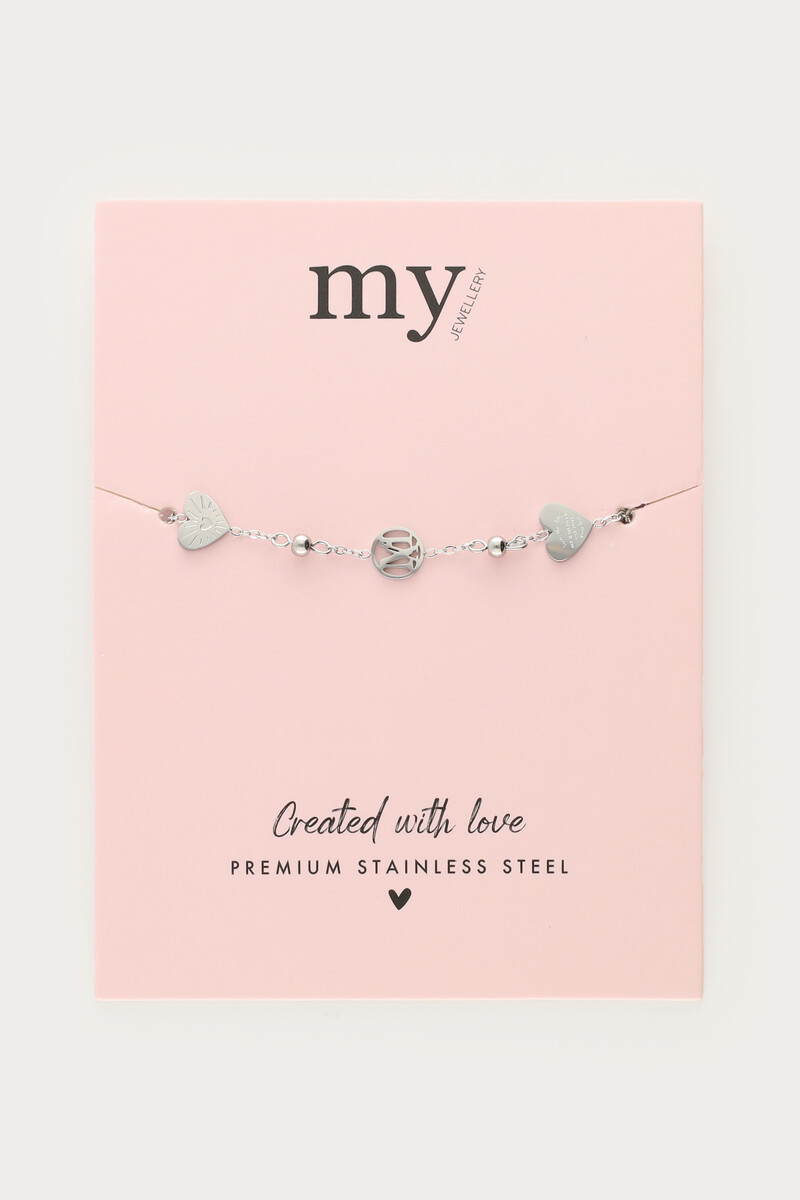 Bracelet with hearts & polka dots | My Jewellery
