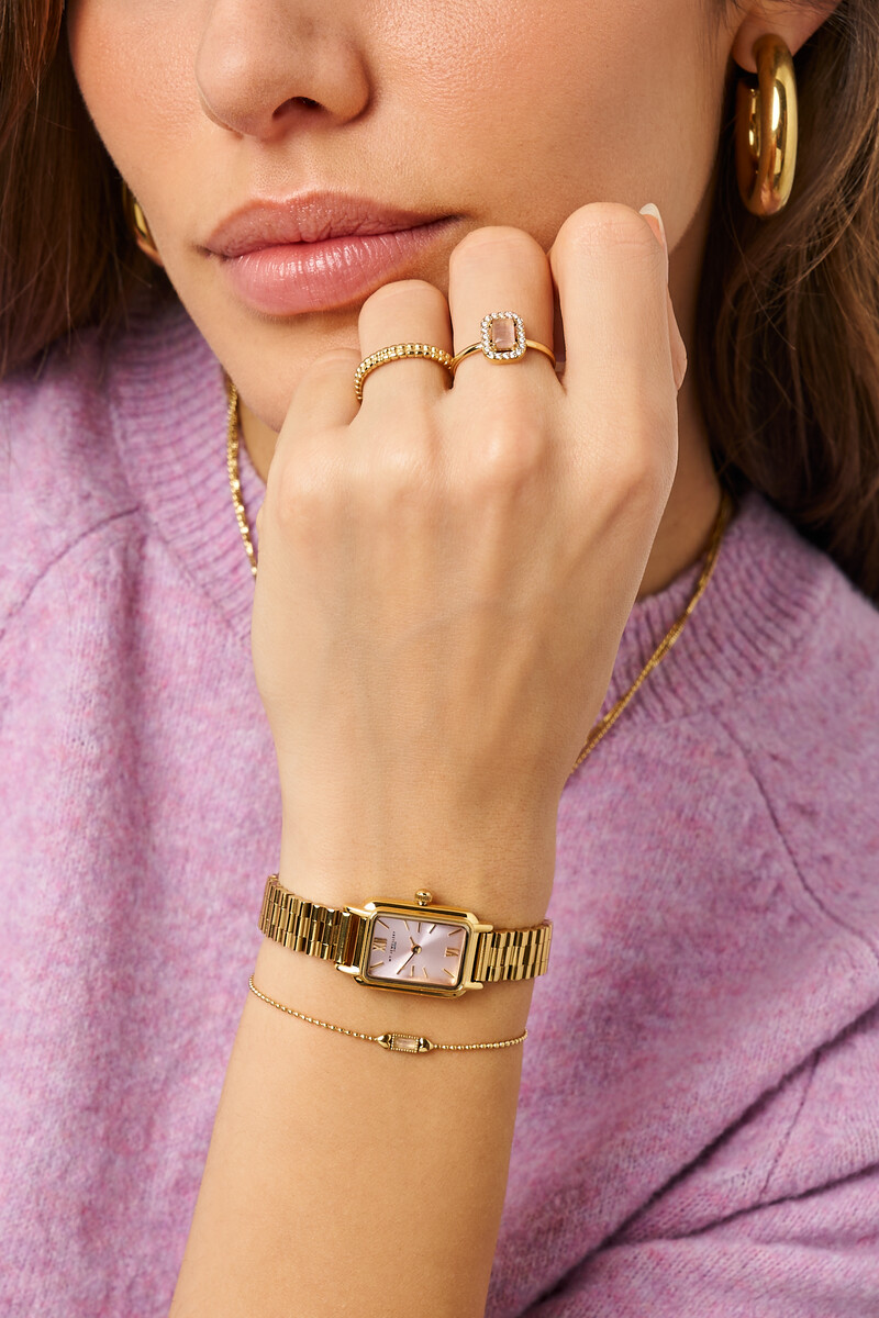 Bracelet with light pink stone | My Jewellery