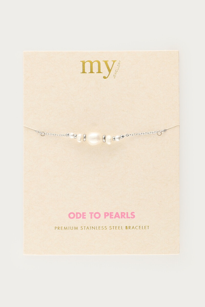 Bracelet with natural pearls and beads | My Jewellery