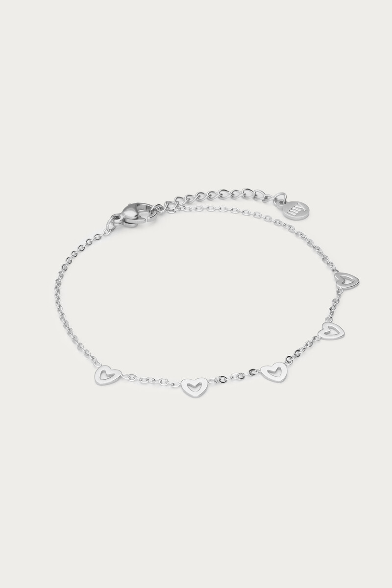 Bracelet with small hearts | My Jewellery