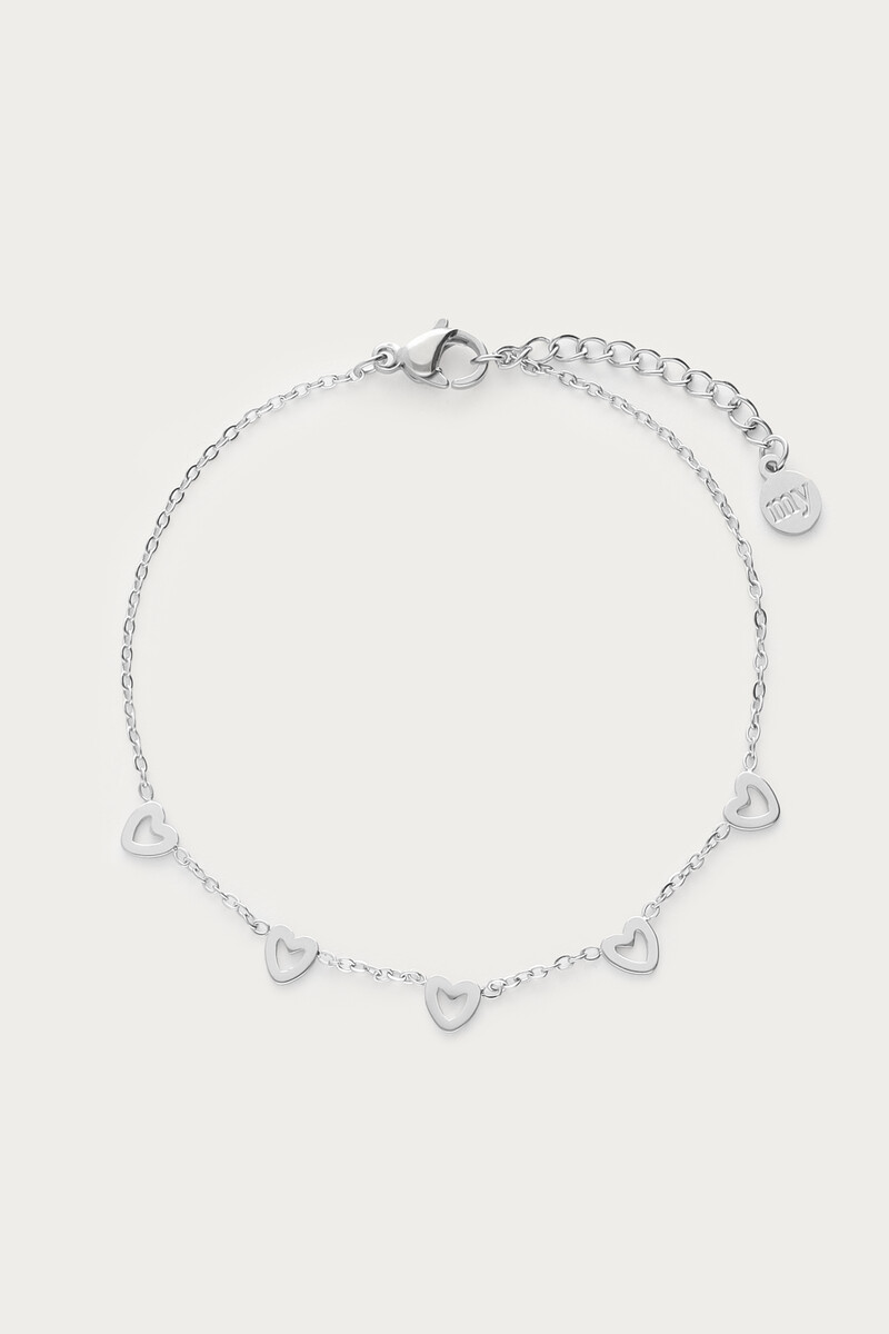Bracelet with small hearts | My Jewellery